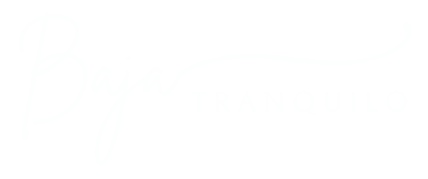 Baja Tranquilo Logo White